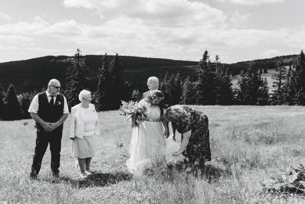 Svatba na horách