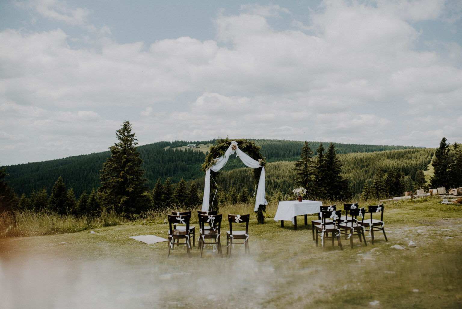 Svatba na horách