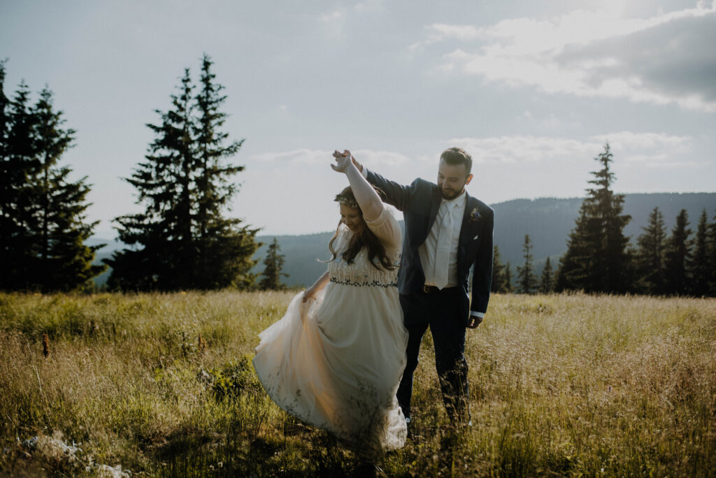 Svatba na horách