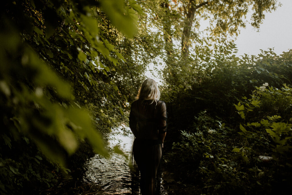 Portrétní focení ve vodě