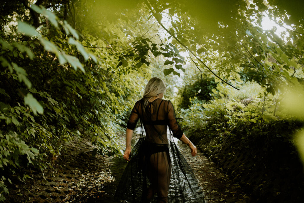 Portrétní focení ve vodě